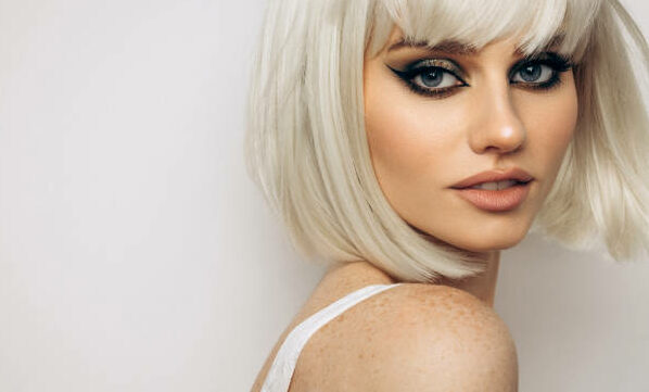 beautiful emotional woman